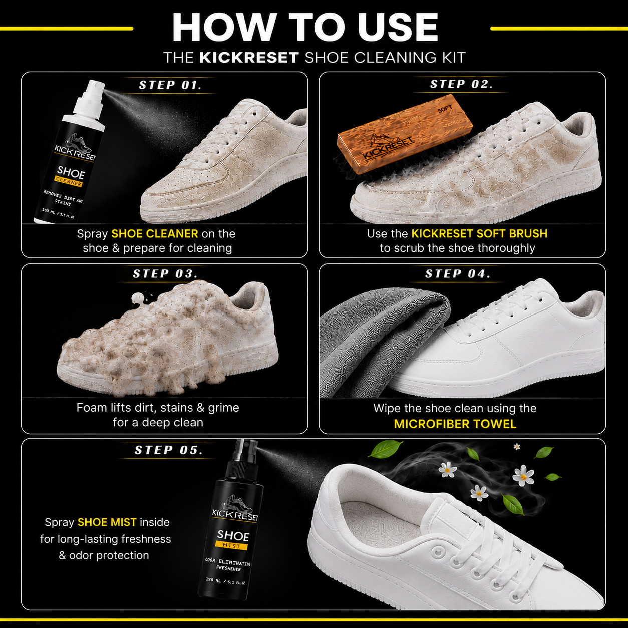 Premium Shoe Cleaning Kit